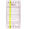 Guidelines4Quilting Guidelines Ruler - 6-in x12-in, Non-Slip, Unbreakable Quilting Ruler