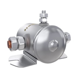 Newdeli Max 200A Trombetta Continuous Solenoid Relay 3 Terminal Heavy Duty Winch Marine 24106 SPST Solenoid 12VDC