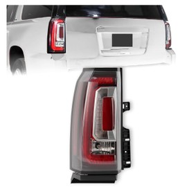 HECASA Left Tail Light LED Compatible with 2015-2020 GMC Yukon/GMC Yukon XL Replacement for 84536242 GM2800268C Brake Rear Lamp Taillight Clear Lens - Driver Side