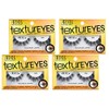 Ardell TexturEyes False Strip Lashes #578, 4 Pack