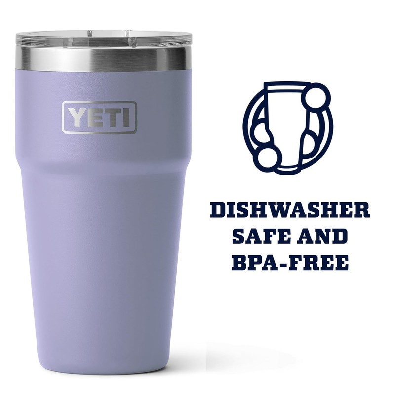 YETI Rambler Stackable Pint, Vacuum Insulated, Stainless Steel with MagSlider