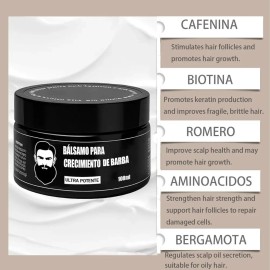 Cosméticos Rapolo Para Barba, Estimulante Barba1.eq1h