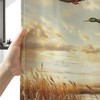 Sanzugh Rustic Hunting Duck Shower Curtain, Camo Wildlife Ducks Camouflage