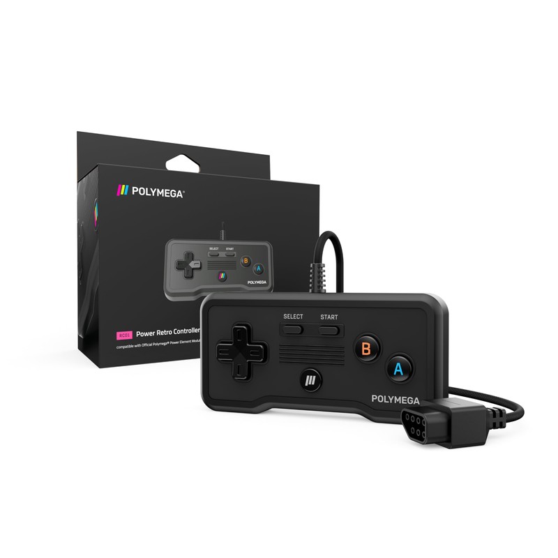 Polymega® Power Retro Controller (RC01) - Wired Connection For NES