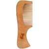 'Shadowy Cat' Wooden Comb (HA00053039)