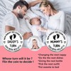 New Parents Decision Turn Coin, Gifts for New Mum Dad,