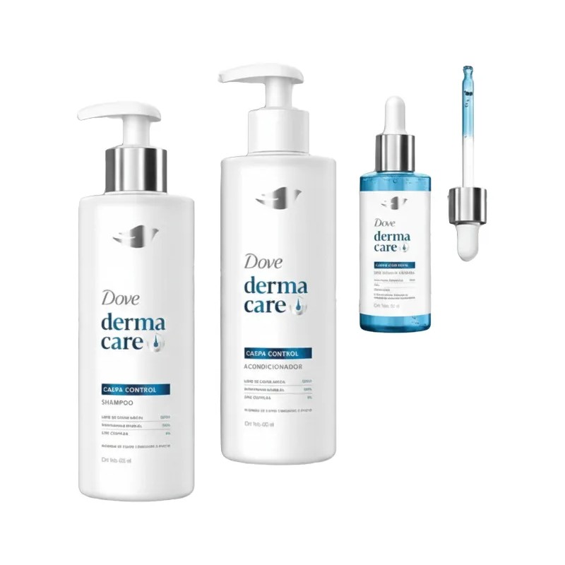Rutina Tratamieto Dove Derma Anti Caspa Sham+ Acond+serum