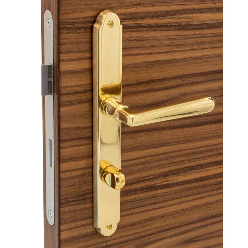 Door Handle - Old Vienna - Long Plate - Set