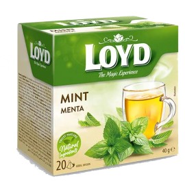 Loyd Mint Menta Tea Magic Experience Box of 20 Tea Bags
