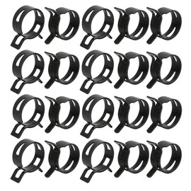 sourcing map 25 mm spring hose clamp, spring band clamp, pipe clamp, hose clamp, DE de