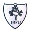 Ireland Rugby Patch 3" Embroidered Iron on Sew on Irish