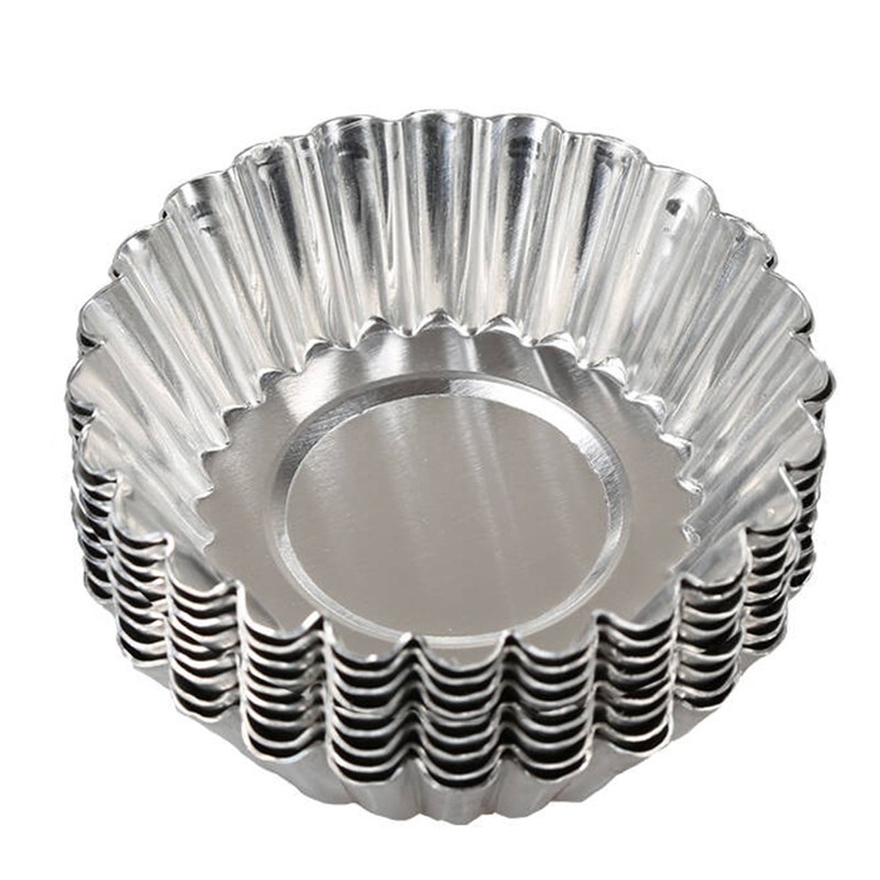 20/50pcs Egg Tart Mold Non Stick Baking Cups Heat Resistant