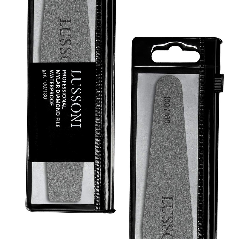 TB TOOLS FOR BEAUTY T4B Lussoni Mylar Trapezoidal Nail File,