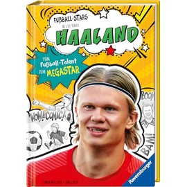 Fußball-Stars - Haaland (Erstlesebuch ab 7 Jahren), Fußball-Geschenke für Jungs und Mädchen
