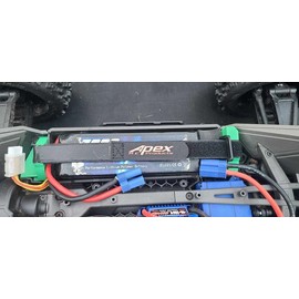 3D Abilities Battery Hold Down Mounts / Straps - Compatible w/ Maxx - Green