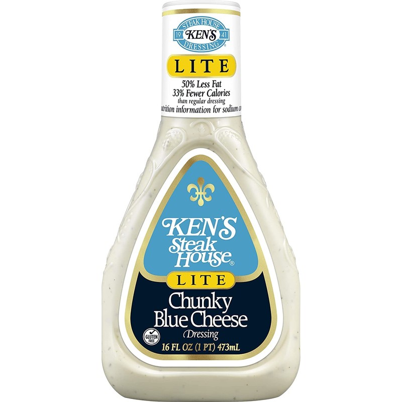 Ken's Steak House Lite Chunky Blue Cheese Dressing (16 Fl