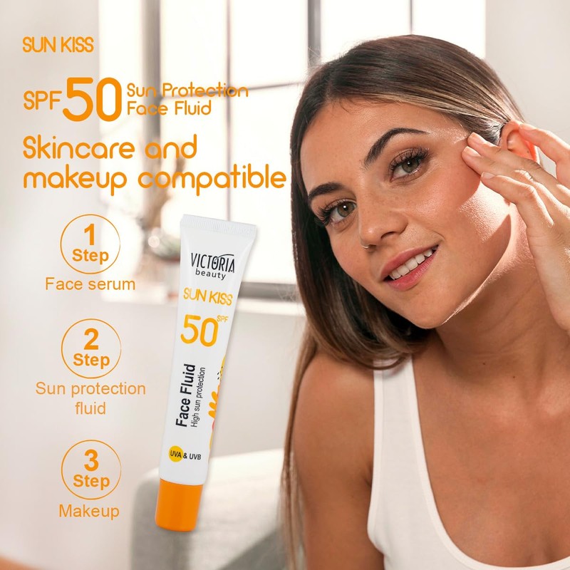 Victoria Beauty - SPF 50 Sun Fluid for the Face
