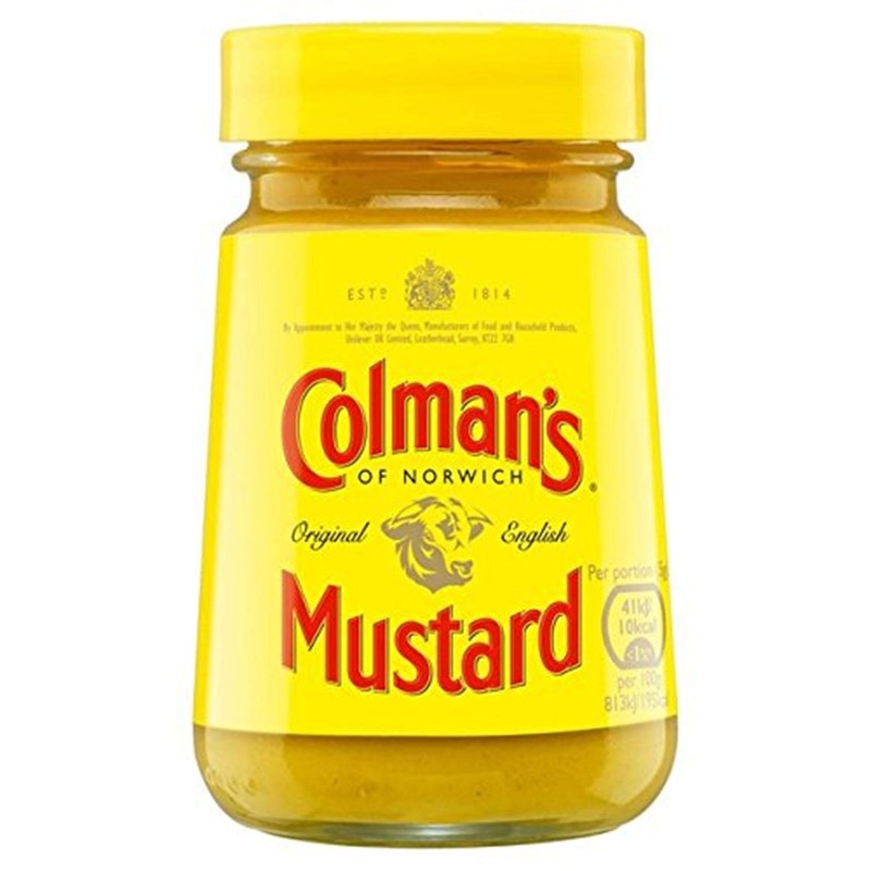 Colman's of Norwich Original English Mustard 6 x 100g