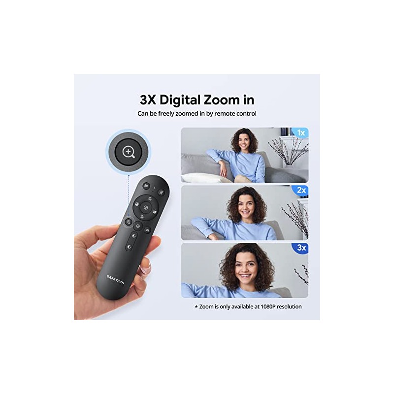 DEPSTECH Webcam 4K