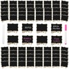 80 Pack Mini Chalkboard Signs with Easel Stand,Food Labels for