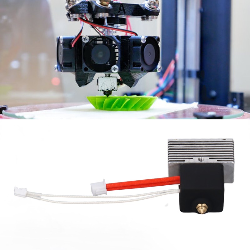 Extruder Hotend Assembly All Metal Nozzle Heating Rod Heatbreak Heatsink