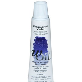 Weber wOil 37ml Water Mixable Oil Color, Ultramarine Violet