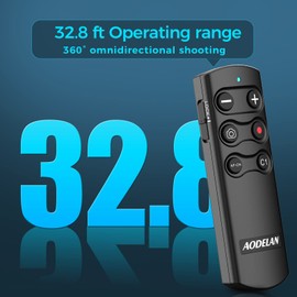 Liberación de obturador remoto inalámbrico para Sony ZV-E10, ZV-1, A7III, A7IV, a6400, a6100, a6600, a7C, fx3, a7M3, a7M4, a7RM3, a7RM4, a7SM3, a9, a9M2, RX0M2, RX10M2, RX107 M7