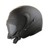 1Storm Motorcycle Open Face Fiber Glass Dual Visor Helmet Scooter