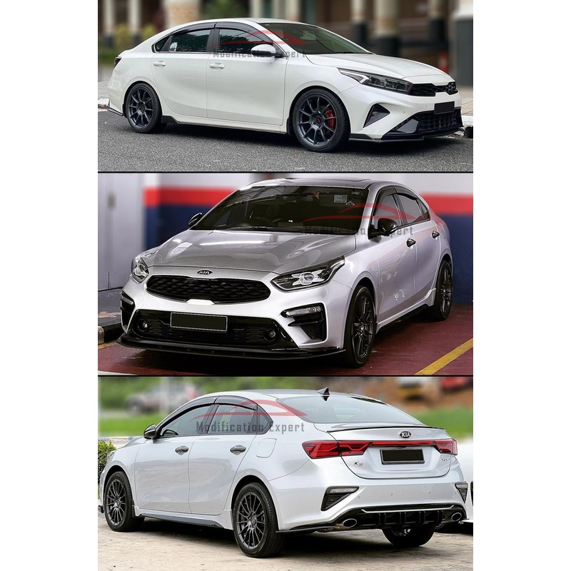 Fits for 2019-2024 Kia Forte K3 Sedan KDM Sporty Black