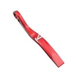 K-Edge | Pro Road Braze-on Bicycle Chain Catcher w/Universal Power Meter Magnet | Compatible w/Shimano, Sram, and Campagnolo | Red