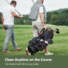 Golf Club Cleaning Kit Includes Golf Club Brush, Cleaning Bucket,