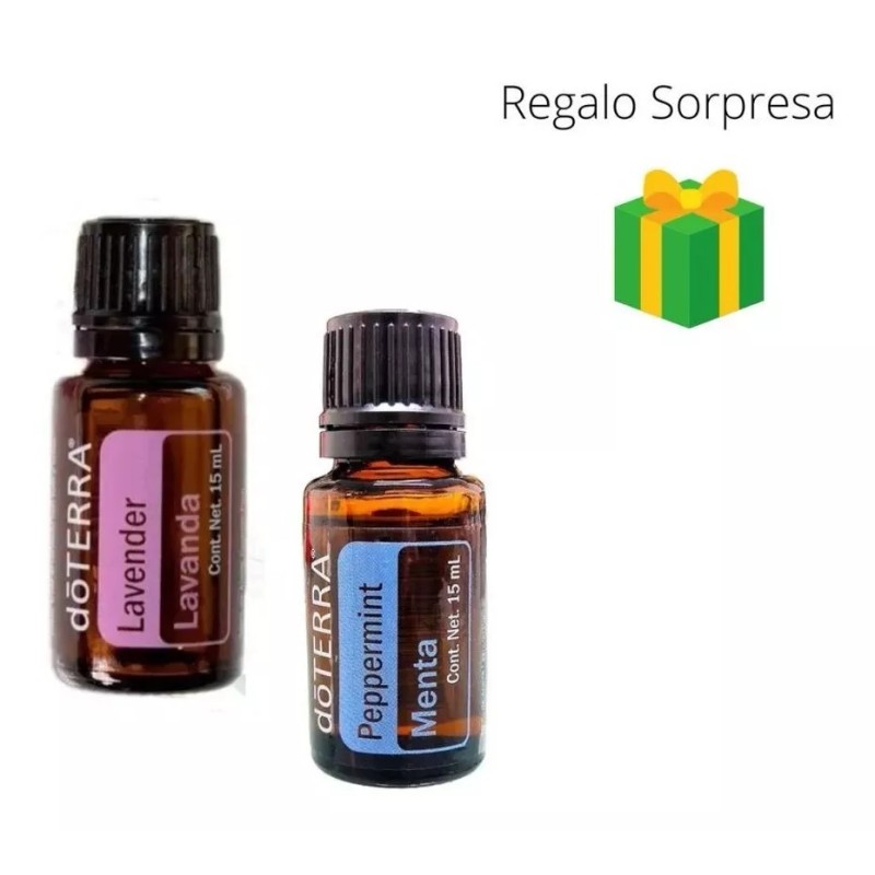 Doterra Lavanda (lavender) 15ml + Menta (peppermint) 15ml Doterra