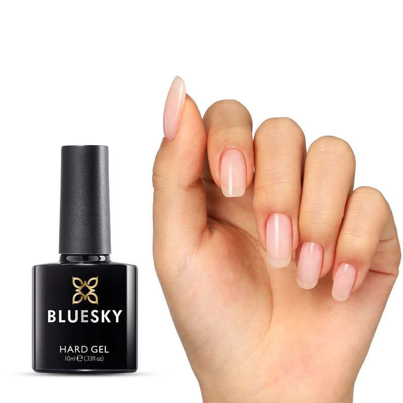 BLUESKY Hard Gel (Pink) Soak Off LED UV Light -