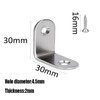 BuxiuGK Pack of 20 Angle Brackets 30 x 30 x