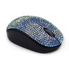 Bling Dazzling 2.4GHz Wireless Silent Mouse Covered with Rhinestone Crystal,
