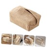Ciieeo Natural Fabric Tissue Box Decorative Napkin Bag for Office
