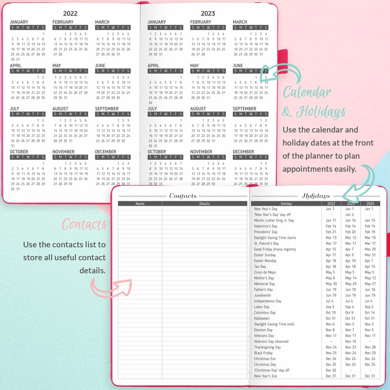 GoGirl Salon Appointment Book – Reservation Book for Beauty Salons,