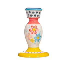 Sass & Belle Folk Floral Candlestick Holder