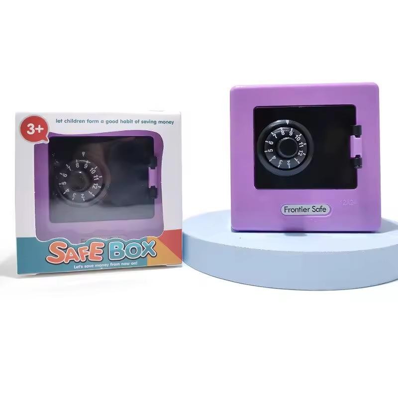 Mini Retro Money Saving Box for Coins and Cash –
