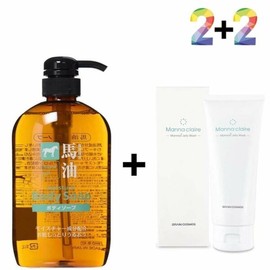 Horse oil body wash, how to get rid of back acne, peeling moisturizing oil (WAE424F) / 마유 바디 워시 등드름 각질 없애는법 필링 보습 오일 (WAE424F)