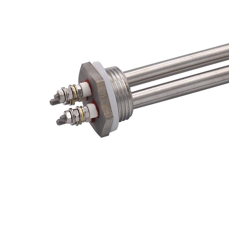DERNORD 12V 300W Immersion Heater Submersible Water Heater Element Stainless