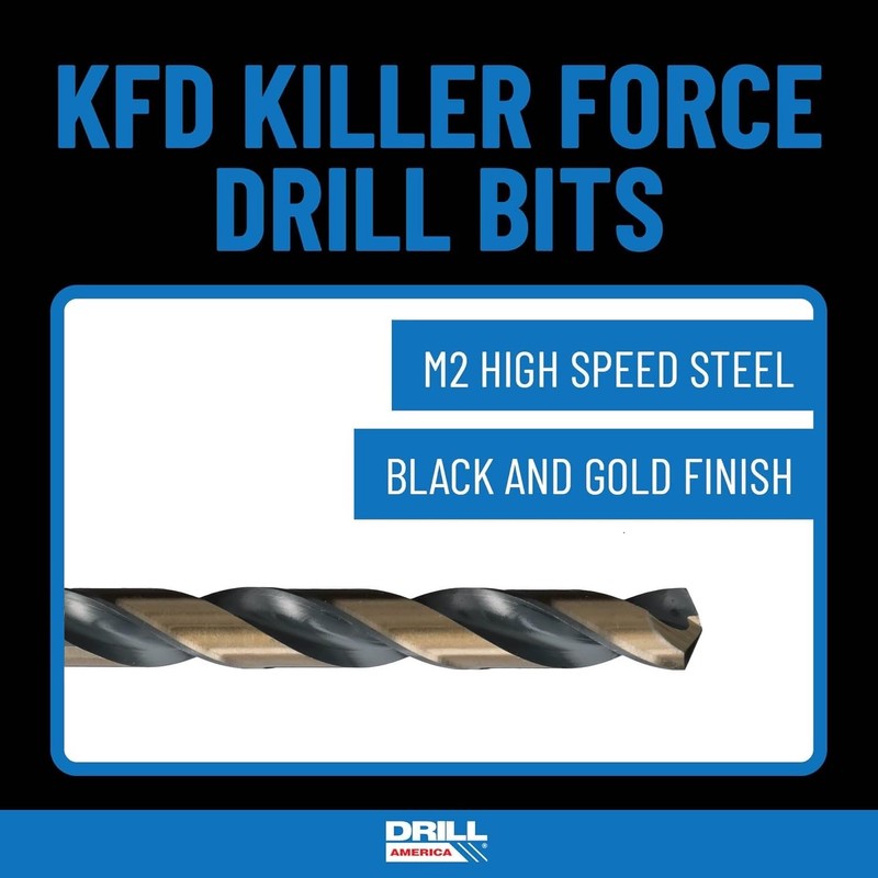Drill America - KFD29J-PC 29 Piece Heavy Duty High Speed