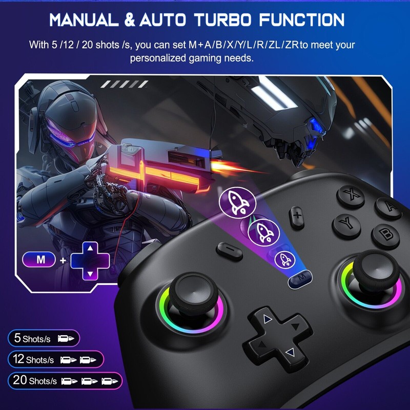 BEBONCOOL PC Game Controller,Wir