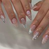 Press On Nails With Glue on 24PCS for Women and