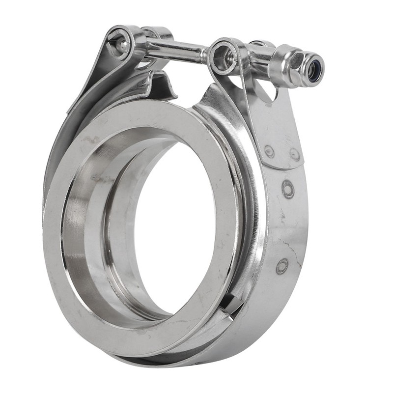 Stainless Steel V Band Clamp with Flange for Auto Exhaust
