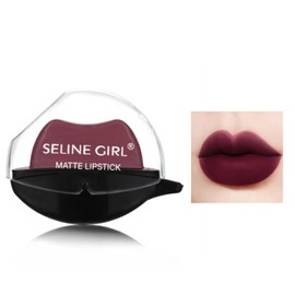 DayaEmmoTQ Lip Shape Lipstick - Girls Lazy Lip Matte Lipstick Waterproof Long Lasting Moisturizing Makeup Non-Sticky Cup Lip Gloss Vegan Lip Gloss