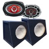 SoundXtreme 6x9 4-Way 520 Watts Coaxial Car Speakers + 2X
