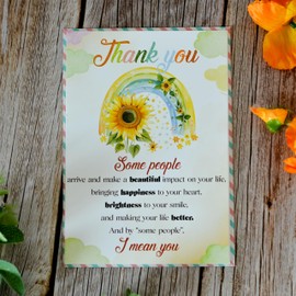 BlinkWishes Thank You Card, Appreciation Greeting Card, Thinking of You Card, Thank You Card for Birthday Parties, Business, and Graduation Thank You Cards Blank