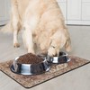Dog Food Mat for Floors, Absorbent and Quick-Drying Pet Cat