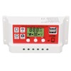 Solar Charge Controller PWM Lithium Battery Photovoltaic Charge Regulator LCD